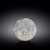 Wilmax Porzellan Dessertteller, 17 cm, Rund, Vintage Mosaic Design – WL-671301/A